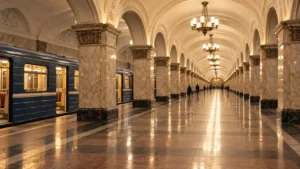 Arbatskaya Metro Station: Two Stations, Transfers and Kremlin Access