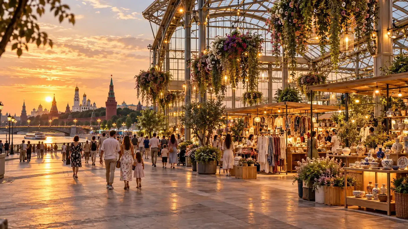 Moscow Summer Fair: Made in Moscow Market on Bolotnaya Square