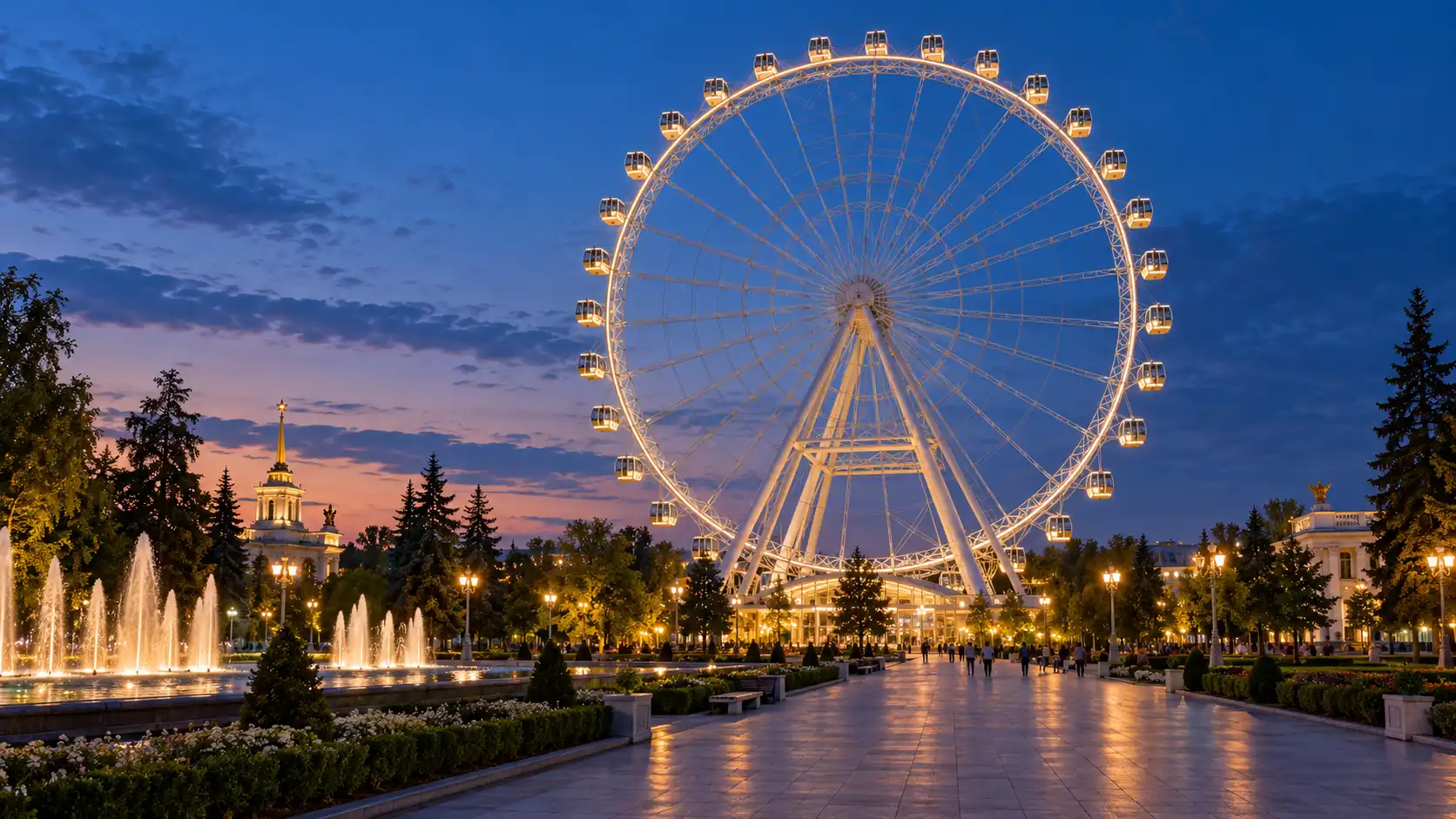 Moscow Sun Ferris Wheel: Tickets, Hours and Views from 140 m