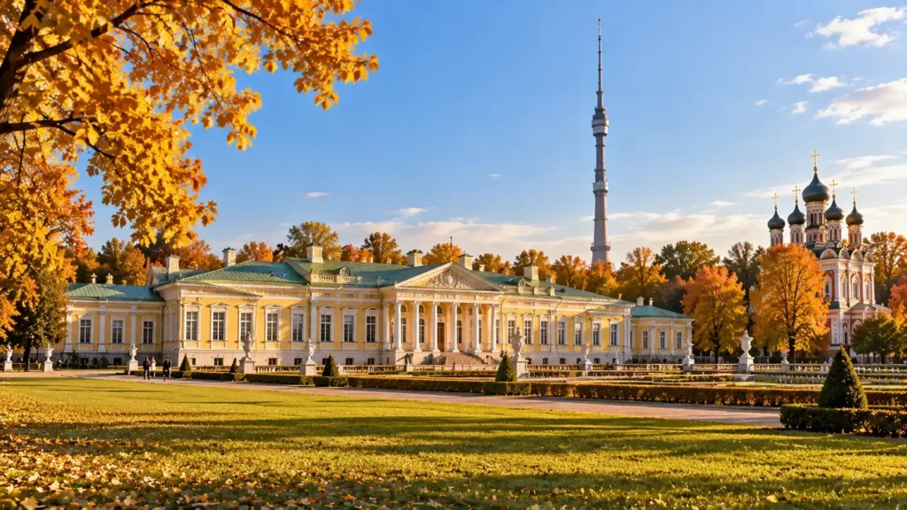 Ostankino Estate Moscow: Serf Theatre Palace, Church and Park