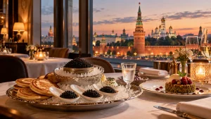 Ruski: Russian Cuisine and an Ice Bar High in Moscow City