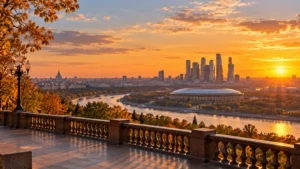 Sparrow Hills Moscow: Viewing Platform, Cable Car and Walks