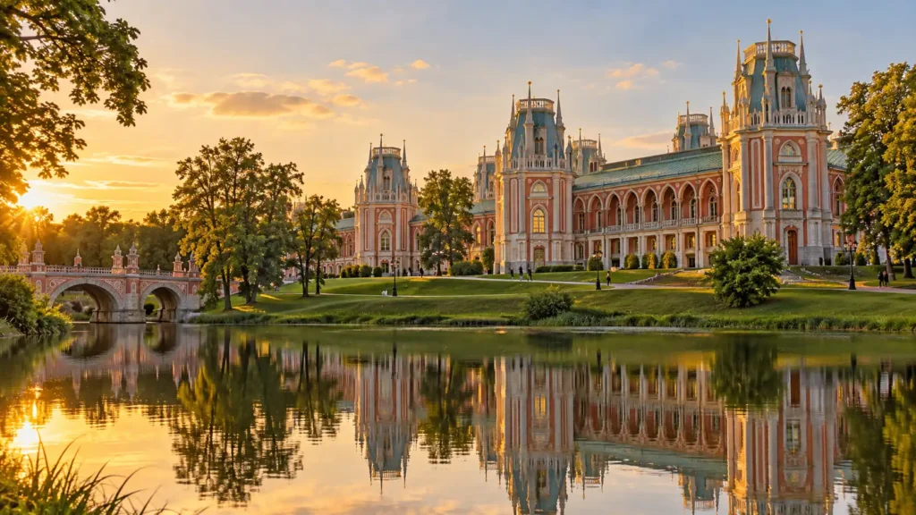 Tsaritsyno Museum-Reserve Moscow: Palaces, Fountain and Park Guide