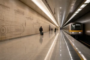 Aeroport Vnukovo Metro Station: Line 8 Terminus for Vnukovo Airport