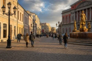 Arbat and New Arbat Walking Itinerary: Route, Sights and Timings
