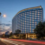 Azimut Hotel Olympic Moscow: Large Hotel near Prospekt Mira