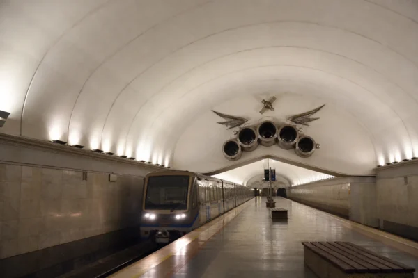 Babushkinskaya Metro Station: Arctic Art on Line 6
