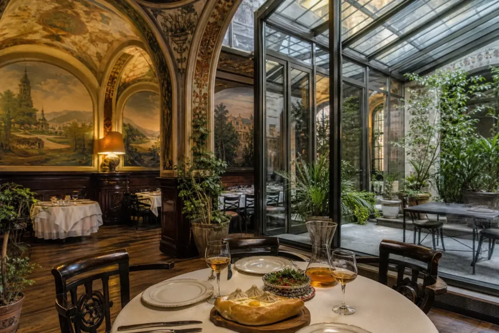 Bagebi: Georgian Cuisine in a Dolgorukov Mansion on Prechistenka