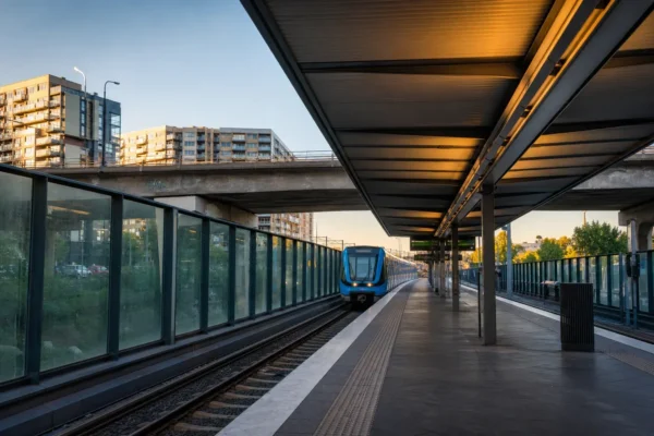 Bagrationovskaya Metro Station: Open-Air Stop on Line 4
