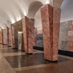 Barrikadnaya Metro Station: Barricade Pylons and Ring Line Transfer