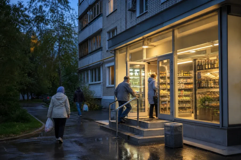 Bristol: Neighborhood Convenience Stores in Moscow, Hours and Payment
