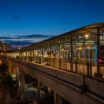 Buniniskaya Alleya Metro Station: Elevated End of Line 12