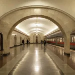 Chistye Prudy Metro Station: 1935 Art Deco Pavilion and Three Lines