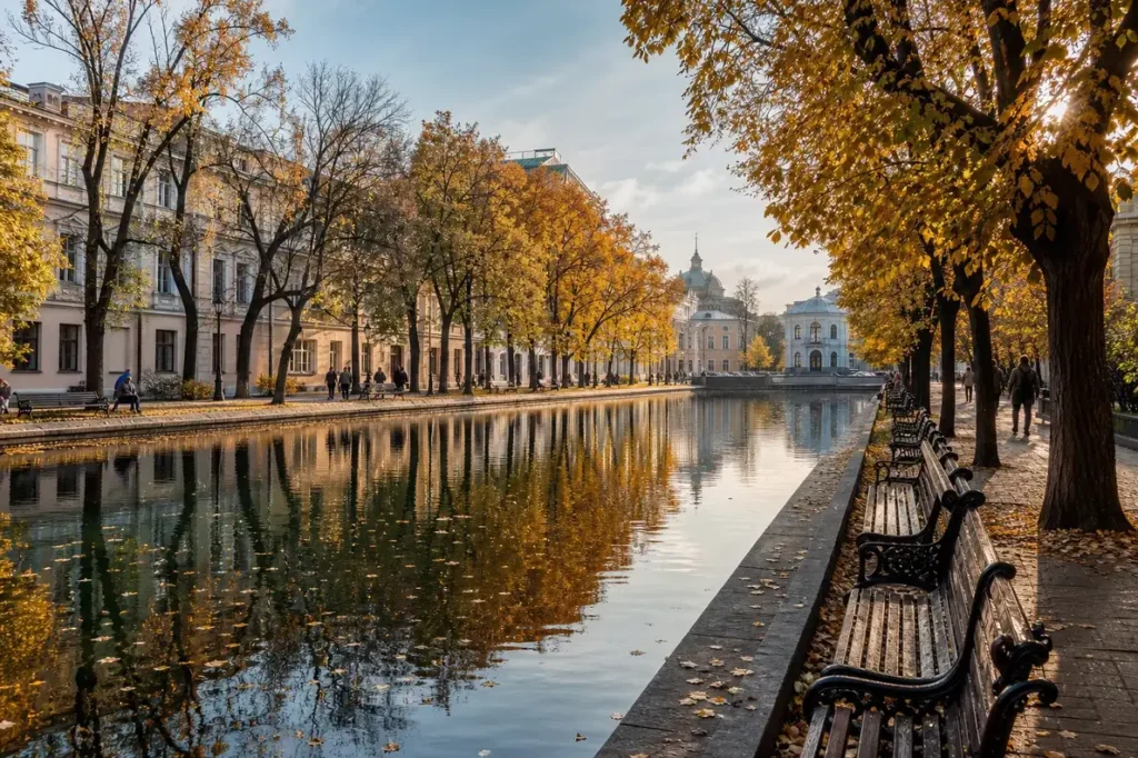 Chistye Prudy, Myasnitskaya and Sretenka Walking Itinerary: Route