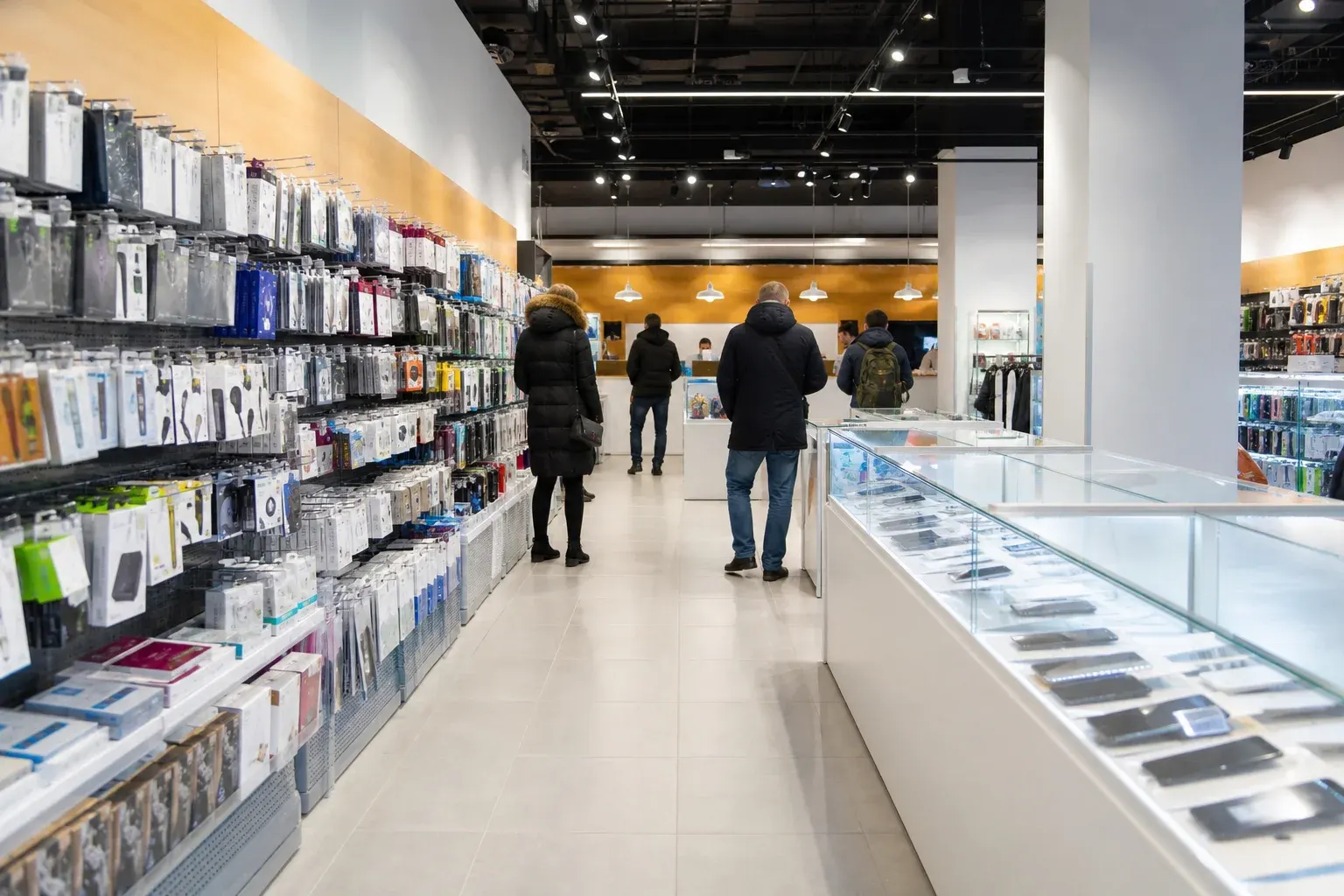 DNS: Moscow Electronics Store Guide for Visitors