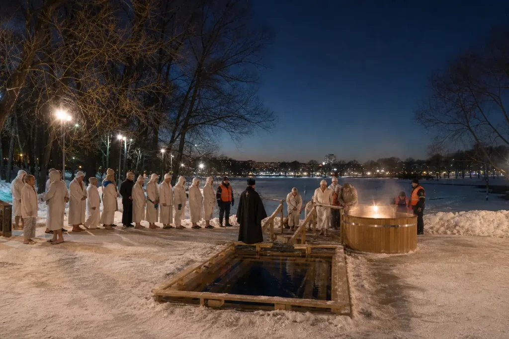 Epiphany Ice Swimming in Moscow: Where, When and How It Works