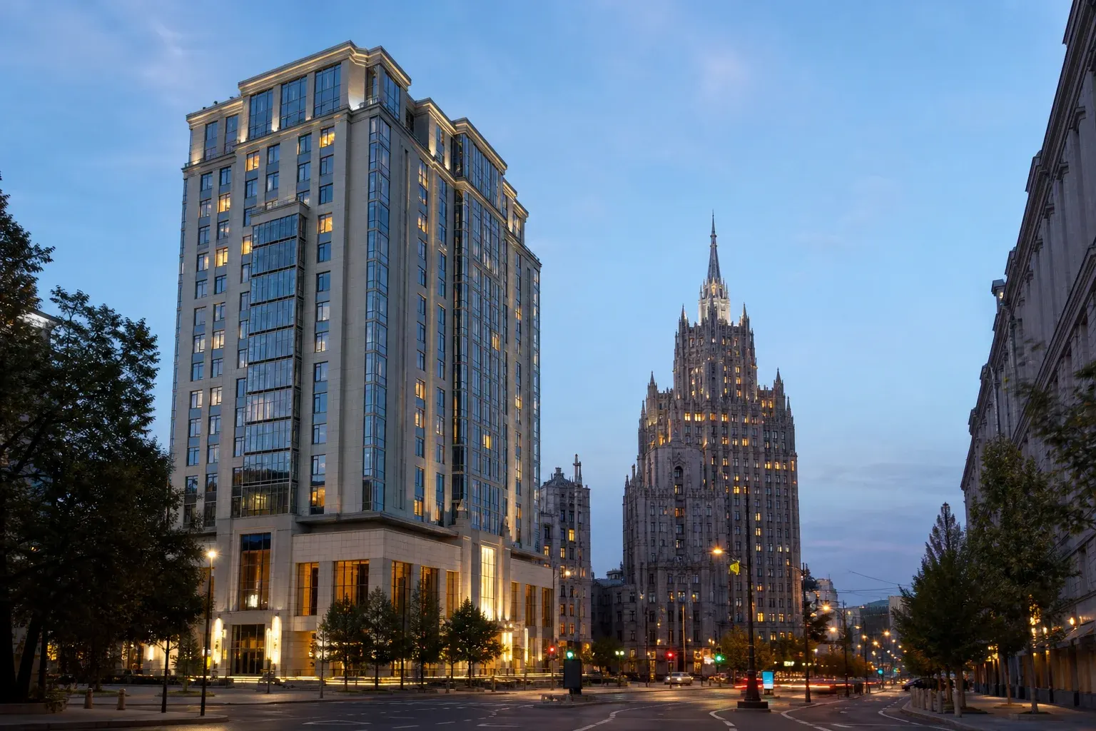 Golden Ring Hotel Moscow: High-Rise Hotel Near the Arbat