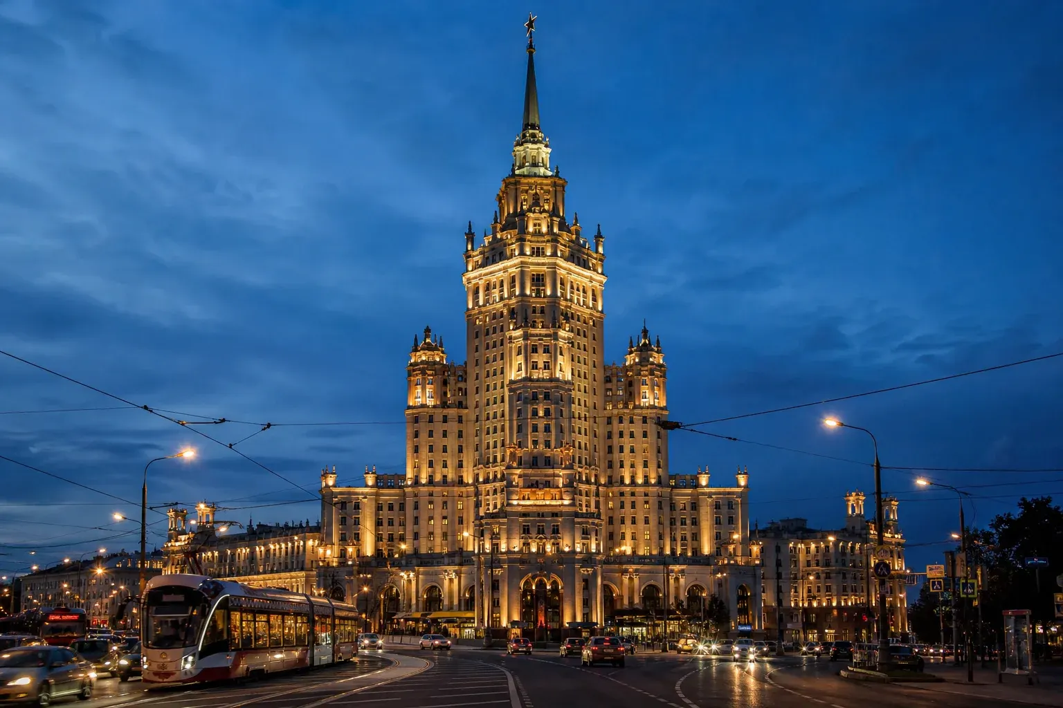 Hilton Moscow Leningradskaya: Seven Sisters Hotel by the Rail Stations