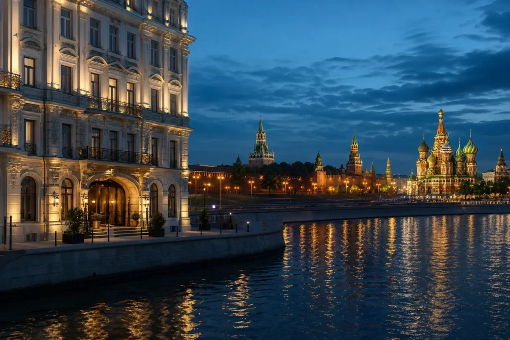 Hotel Baltschug Kempinski Moscow: Kremlin Views Across the River