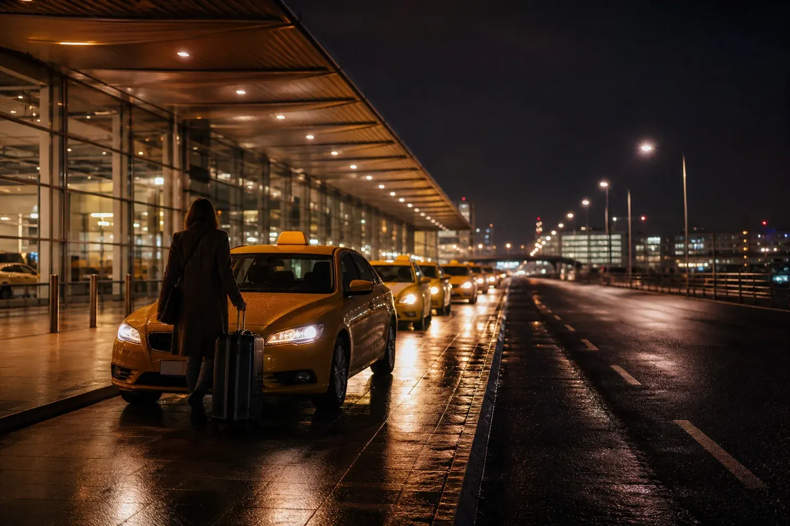 How to get to your hotel from a Moscow airport at night: Taxi or Bus