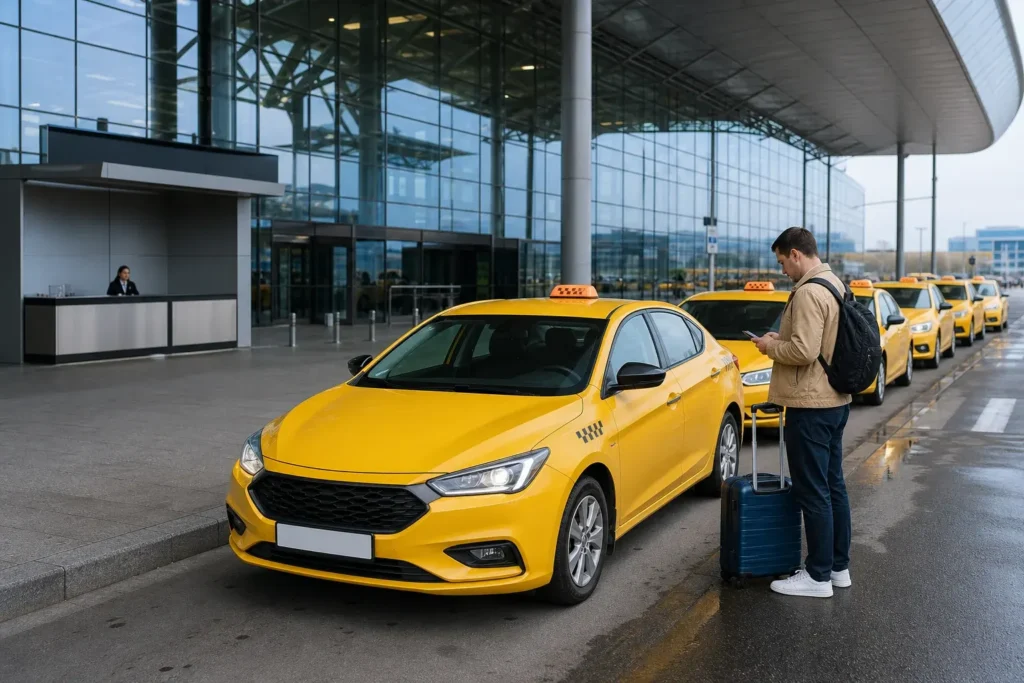 How to take a safe taxi from a Moscow airport: Desks, Apps and Cash
