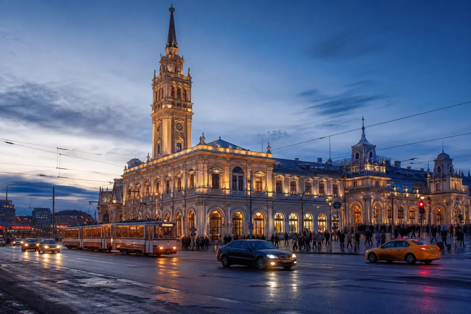 Kazansky Railway Terminal: Trains to Kazan, Ryazan and Metro