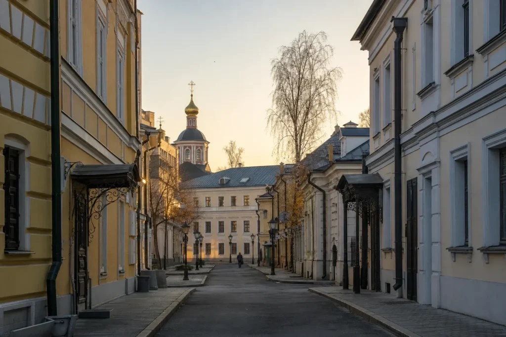 Khitrovka: Moscow's Former Slum Quarter, Lanes and Old Mansions