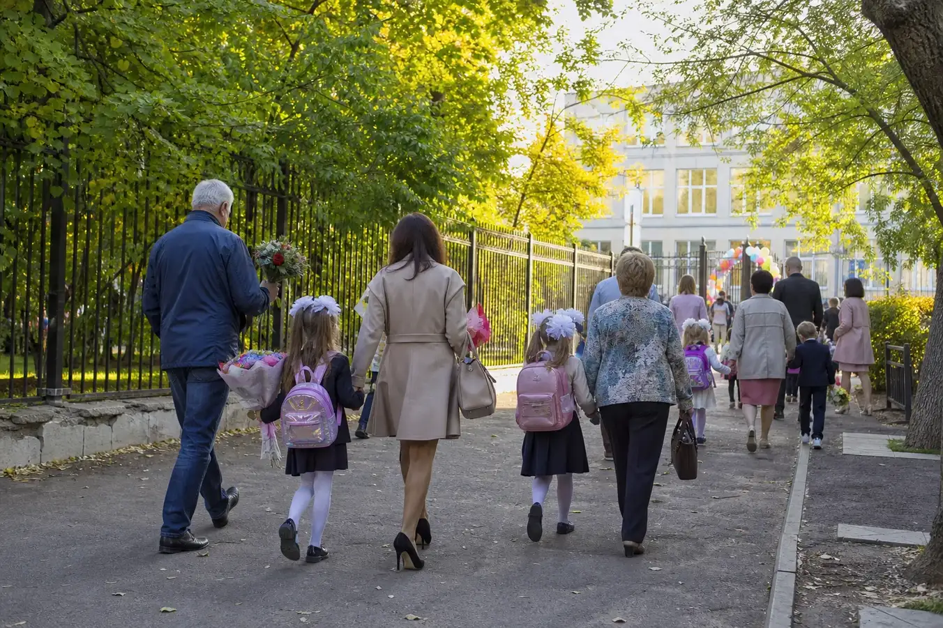 Knowledge Day in Moscow: First Bell, Flowers and the School Year Start