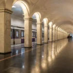 Kuznetsky Most Metro Station: Marble Arches and Lubyanka Transfer