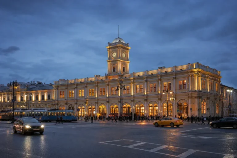 Leningradsky Railway Terminal: Sapsan to Saint Petersburg and Metro