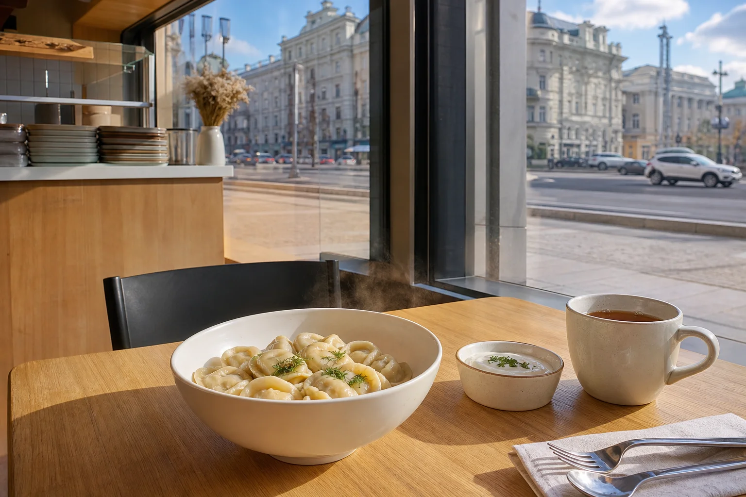 Lepim i Varim: Fast-Casual Pelmeni Chain in Central Moscow