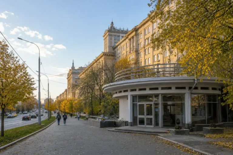 Lomonosovsky: University Avenue, Metro Stations and Sparrow Hills