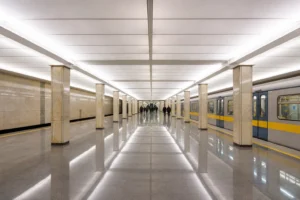 Lomonosovsky Prospekt Metro Station: Line 8 Stop in Ramenki