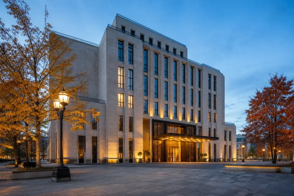 Maidens Hotel Moscow: Post-Constructivist Hotel on Zubovskaya Square
