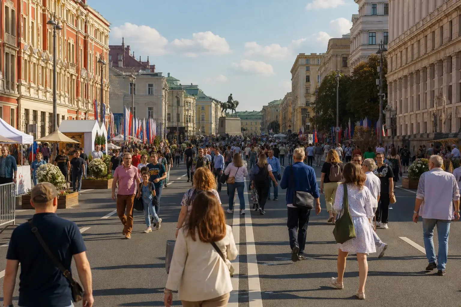Moscow City Day: Festivals, Fireworks and Road Closures in September