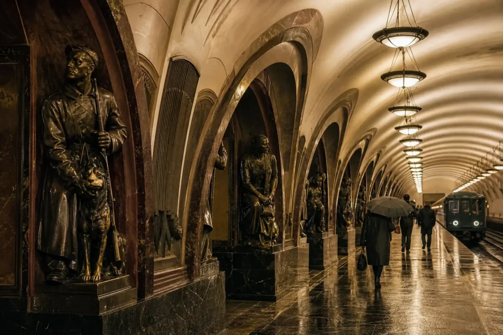 Moscow in the Rain: Indoor Sightseeing Itinerary: Dry Stops and Art