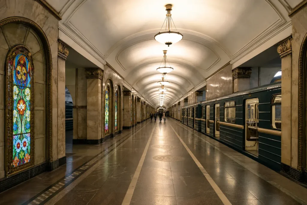 Moscow Metro Tour: Most Beautiful Stations Itinerary: 5 Stations