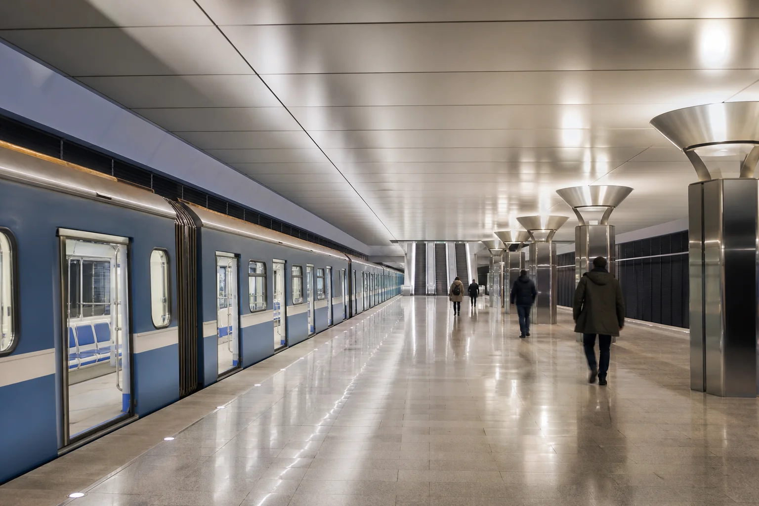 Myakinino Metro Station: First Metro Stop Outside Moscow