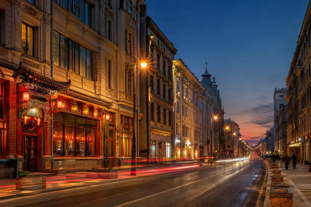 Myasnitskaya: Moscow's Butchers' Street, Tea House and Post Office