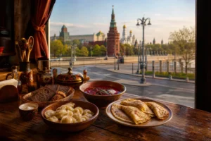 Russian food means only borscht