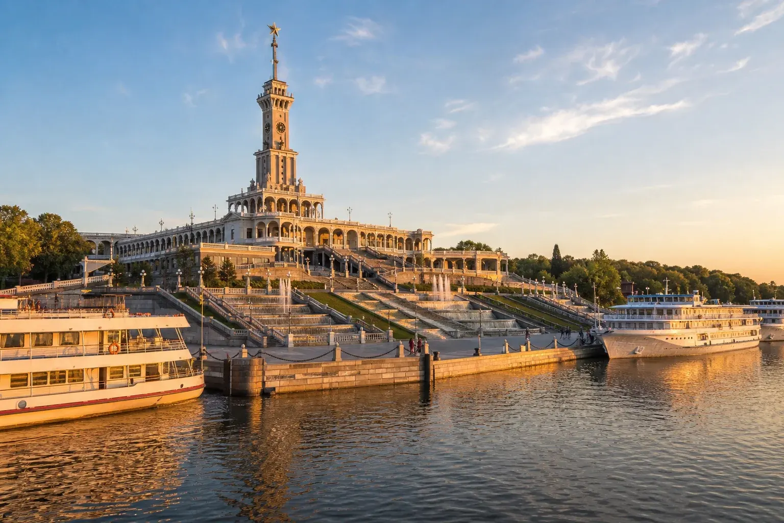 Northern River Station: Cruises, Metro Access and Park
