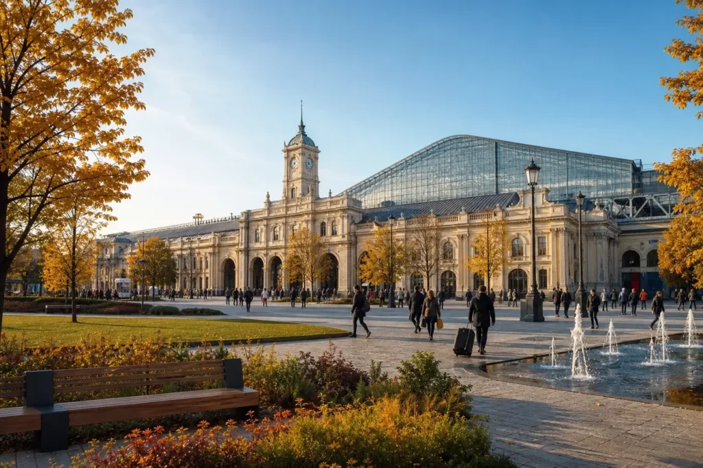 Paveletsky Railway Terminal: Domodedovo Aeroexpress, Trains and Metro