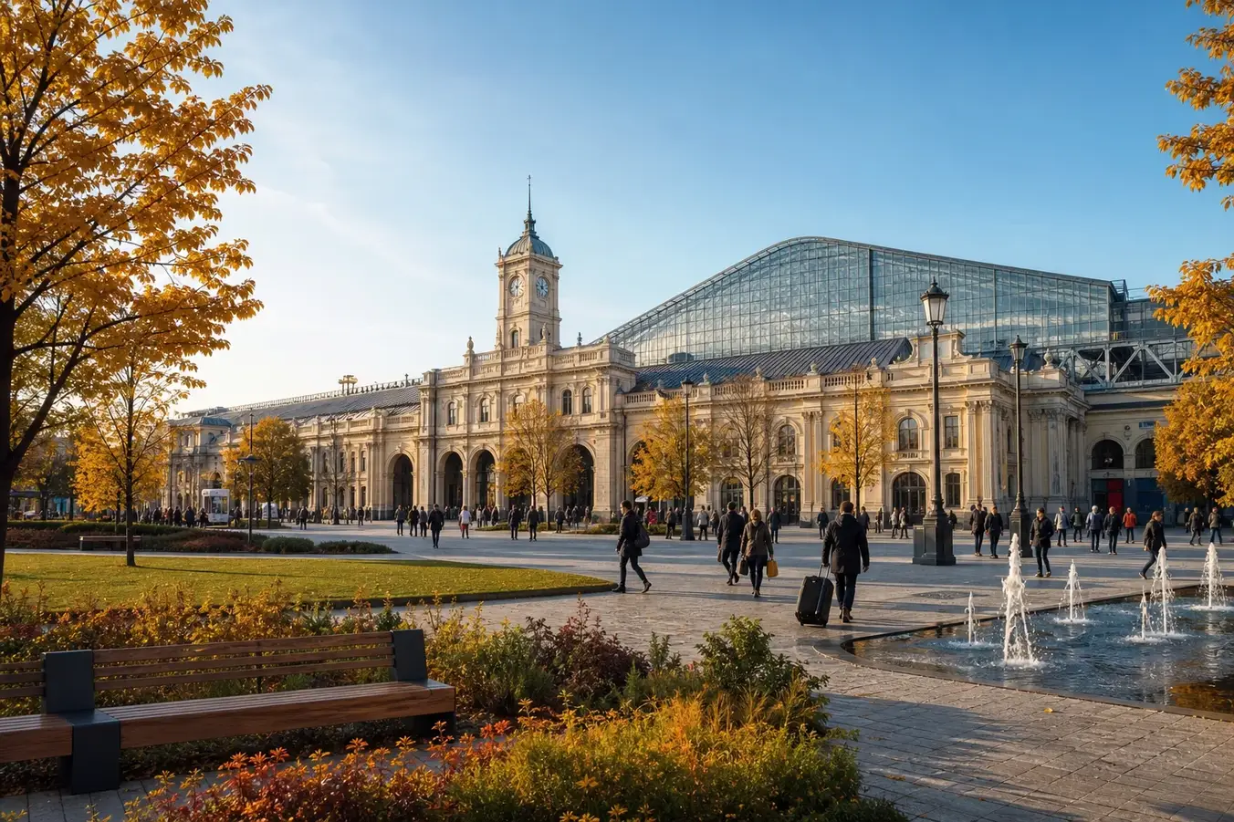 Paveletsky Railway Terminal: Domodedovo Aeroexpress, Trains and Metro