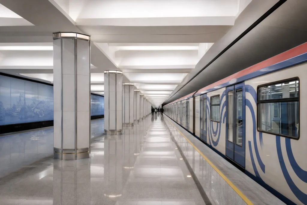 Petrovsky Park Metro Station: VTB Arena Park, Dinamo Transfer, Exits