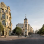 Pokrovka: Pokrovsky Gates, Art Nouveau Houses and Old Churches