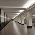 Proletarskaya Metro Station: Glass Pavilions and Line 10 Transfer