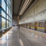 Pykhtino Metro Station: Aviation Theme Before Vnukovo Airport