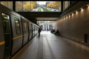 Ramenki Metro Station: Yellow Line Stop in the South-West