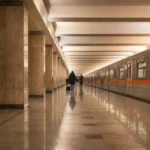 Rizhskaya Metro Station: Latvian-Designed Deep Stop with Line 11 Link
