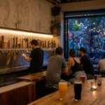 Rule Taproom: Craft Beer with 27 Taps Behind the State Library